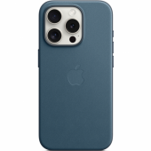 Чехол для iPhone 15 Pro Max Apple FineWoven with MagSafe (Pacific Blue)