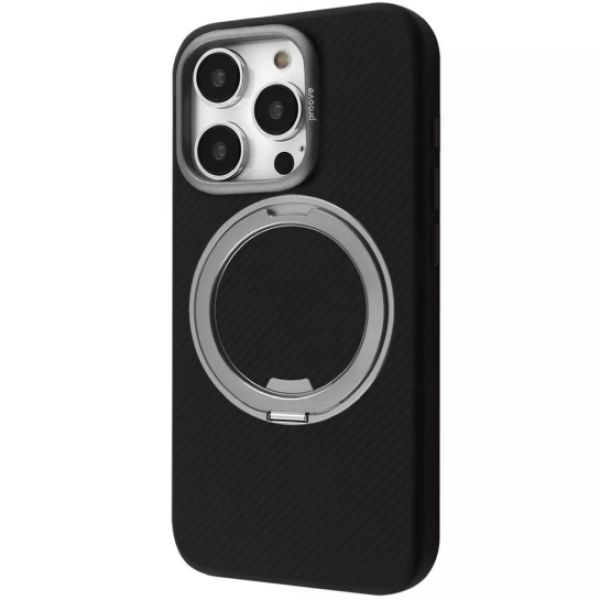 Чехол iPhone 17 Pro Max Proove Reinforce Case with Magnetic Ring (Gray) - фото Чехол iPhone 17 Pro Max Proove Reinforce Case with Magnetic Ring (Gray)