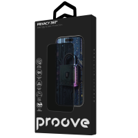 Защитное стекло iPhone 16/15 Proove Privacy 360 Installation Box