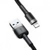 Кабель Baseus Cafule Cable Lightning 2A 3M Grey
