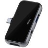 Переходник WiWU HUB Type-C 4-in-1 T5 Pro (Gray)