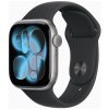 Apple Watch Series 11 GPS 42mm Space Grey Alu. Case w. Black S. Band - S/M (MEQW4)