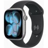 Apple Watch Series 11 GPS 46mm Space Grey Alu. Case w. Black S. Band - M/L (MEV44)