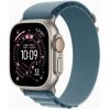 Apple Watch Ultra 3 GPS + Cellular 49mm Natural Tit. Case w. Light Blue Alpine Loop - Large (MEWP4)