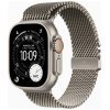 Apple Watch Ultra 3 GPS + Cellular 49mm Natural Tit. Case w. Natural Tit. Milanese Loop - Medium (MEWY4)
