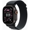 Apple Watch Ultra 3 GPS + Cellular 49mm Black Tit. Case w. Black Alpine Loop - Medium (MF0V4)