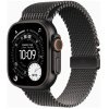 Apple Watch Ultra 3 GPS + Cellular 49mm Black Tit. Case w. Black Tit. Milanese Loop - Large (MF1T4)