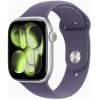 Apple Watch Series 11 GPS + Cellular 46mm Silver Alu. Case w. Purple Fog S. Band - M/L (MFCR4)