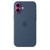 Чехол iPhone 16 Apple Silicone Case with MagSafe (Denim)
