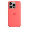 Чехол для iPhone 15 Pro Apple Silicone Case with MagSafe (Guava)