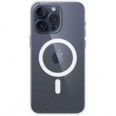 Чехол iPhone 15 Pro Blueo Crystal Drop PRO Resistance Phone Case with MagSafe (Transparent)