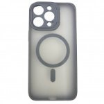 Чехол iPhone 15 Pro ROCK Guard Matte Series Full Stand Camera Case (Grey)