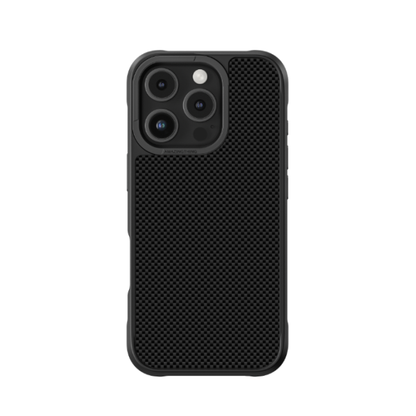 Чехол iPhone 16 Pro AmazingThing Titan Max (600D) Case with MagSafe (Black) - фото Чехол iPhone 16 Pro AmazingThing Titan Max (600D) Case with MagSafe (Black)