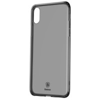 Чохол Накладка для iPhone X/Xs Baseus Simple Series Case (transparent black)