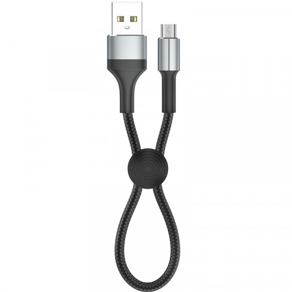 USB Cable Gelius Pro Short GP-UC107 Micro USB (0.2m) Black (12 мес) - фото USB Cable Gelius Pro Short GP-UC107 Micro USB (0.2m) Black (12 мес)