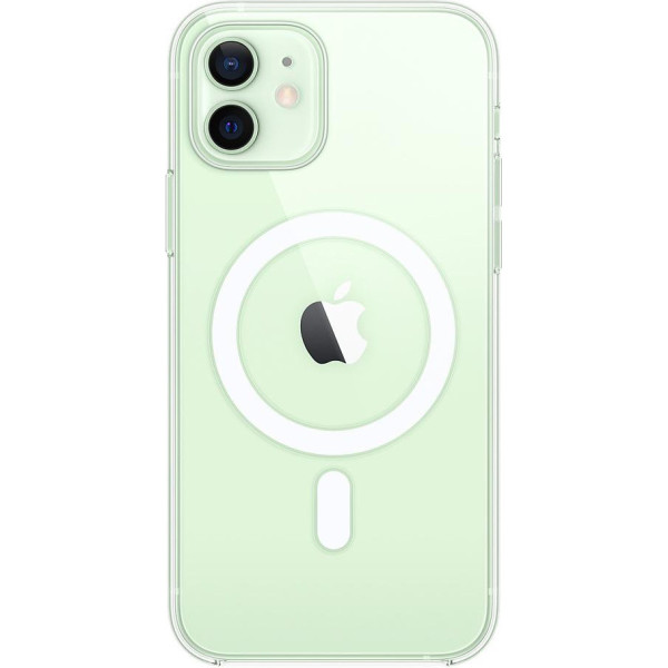 Чехол iPhone 12 mini Apple Clear Case MagSafe (Transparent) - фото Чехол iPhone 12 mini Apple Clear Case MagSafe (Transparent)