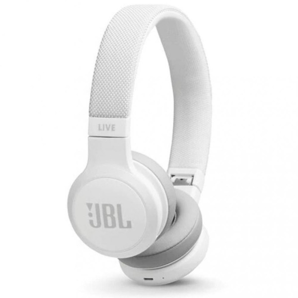 Наушники с микрофоном JBL Live 400BT White (JBLLIVE400BTWHT) - фото Наушники с микрофоном JBL Live 400BT White (JBLLIVE400BTWHT)