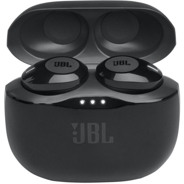 Наушники TWS ("полностью беспроводные") JBL Tune 120TWS Black (JBLT120TWSBLK) - фото Наушники TWS ("полностью беспроводные") JBL Tune 120TWS Black (JBLT120TWSBLK)