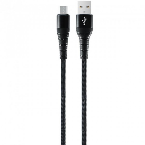 USB Cable Gelius Pro Fast Speed 2 GP-UC05m MicroUSB Black (12 мес)
