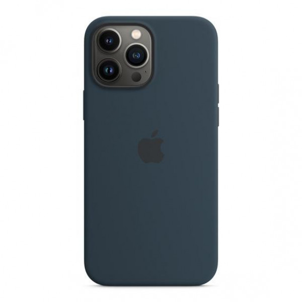 Чехол для iPhone 13 Pro Max Apple Silicone Case with MagSafe (Abyss Blue)