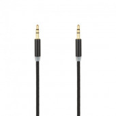 Кабель 3,5"-3.5" 1m Gelius Black (нитка)