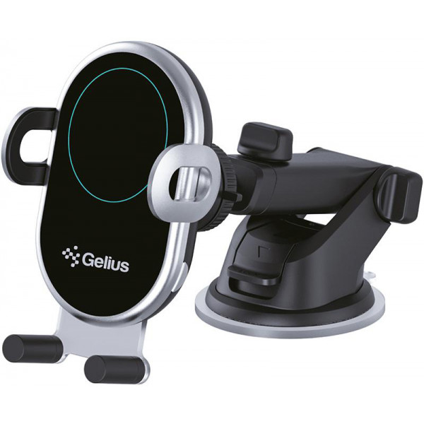 Холдер Gelius Pro Wally 3 Automatic WC-002 10W (Wireless Charger) Black (12 мес)