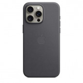 Чехол для iPhone 15 Pro Max Apple FineWoven with MagSafe (Black)