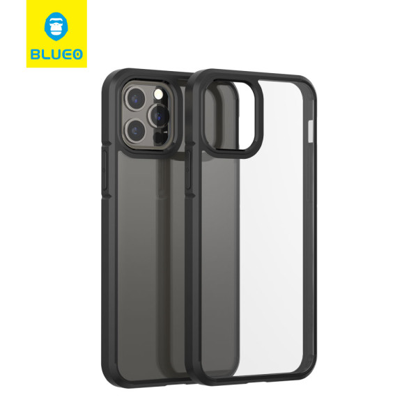 Чехол iPhone 12 Pro Max Blueo Crystal Drop Resistance Phone Case (Black)