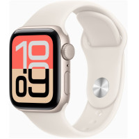 Apple Watch SE 3 GPS + Cellular 40mm Starlight Alu. Case w. Starlight S. Band - M/L (MEP74)