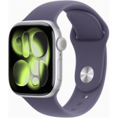Apple Watch Series 11 GPS 42mm Silver Alu. Case w. Purple Fog S. Band - S/M (MEU64)