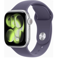 Apple Watch Series 11 GPS 42mm Silver Alu. Case w. Purple Fog S. Band - S/M (MEU64)