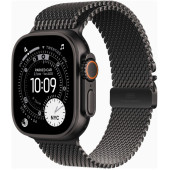 Apple Watch Ultra 3 GPS + Cellular 49mm Black Tit. Case w. Black Tit. Milanese Loop - Small (MF1N4)