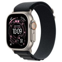 Apple Watch Ultra 3 GPS + Cellular 49mm Natural Tit. Case w. Black Alpine Loop - Medium (MF1V4+MFTF4)