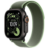 Apple Watch Ultra 3 GPS + Cellular 49mm Black Tit. Case w. Green/Neon Trail Loop - S/M (MF254+MG9N4)