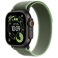 Apple Watch Ultra 3 GPS + Cellular 49mm Black Tit. Case w. Green/Neon Trail Loop - S/M (MF254+MG9N4)