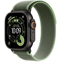 Apple Watch Ultra 3 GPS + Cellular 49mm Black Tit. Case w. Green/Neon Trail Loop - M/L (MF254+MG9P4)