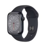 Apple Watch Series 8 GPS 41mm Midnight Aluminum Case w. Midnight Sport Band (MNP53)