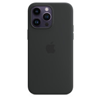 Чехол для iPhone 14 Pro Apple Silicone Case with MagSafe (Midnight)