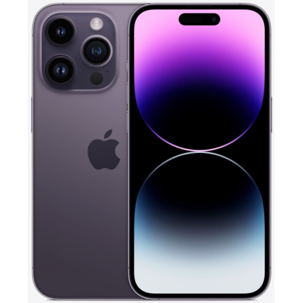 Apple iPhone 14 Pro 256GB eSIM Deep Purple (MQ1D3)(Вітринний зразок) - фото Apple iPhone 14 Pro 256GB eSIM Deep Purple (MQ1D3)(Вітринний зразок)