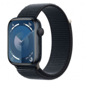 Apple Watch Series 9 GPS 45mm Midnight Aluminum Case w. Midnight S. Loop (MR9C3)