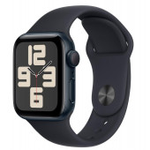 Apple Watch SE 2 GPS 40mm Midnight Aluminium Case with Midnight Sport Band M/L (MR9Y3)