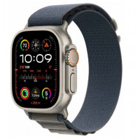 Watch Ultra 2 GPS + Cellular 49mm Titanium Case with Blue Alpine Loop - Small (MREK3/MRFA3)