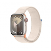 Apple Watch Series 9 GPS + Cellular 41mm Starlight Alu. Case w. Starlight S. Loop (MRHQ3)