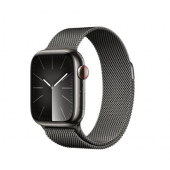 Apple Watch Series 9 GPS + Cellular 41mm Graphite S. Steel Case w. Graphite Milanese Loop (MRJA3)