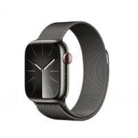 Apple Watch Series 9 GPS + Cellular 41mm Graphite S. Steel Case w. Graphite Milanese Loop (MRJA3)
