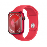 Apple Watch Series 9 GPS + Cellular 45mm PRODUCT RED Alu. Case w. PRODUCT RED S. Band - M/L (MRYG3)