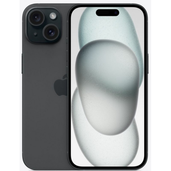 iPhone 15 Black 128 GB eSIM (MTLV3)