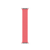 Ремінець-браслет для Apple Watch 38mm/40mm Braided Solo Loop (Pink Punch) S