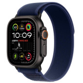 Apple Watch Ultra 2 GPS + Cellular 49mm Black Titan. Case w. Blue Trail Loop - S/M (MYTJ3+MYQ73)