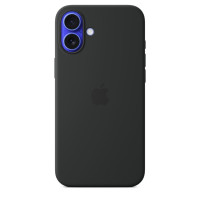 Чехол iPhone 16 Apple Silicone Case with MagSafe (Black)